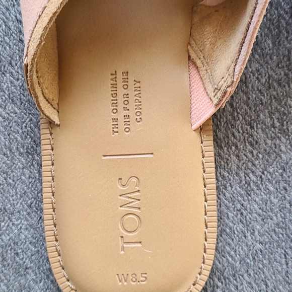 Toms Slide Sandles *new - Picture 2 of 4